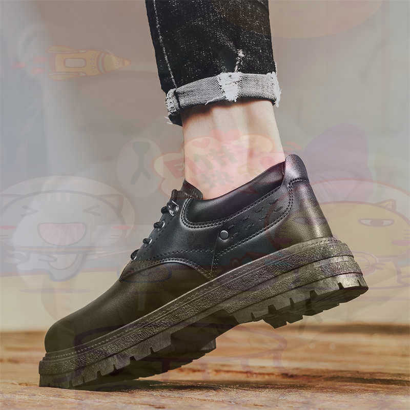 Vintage Collectible Shoes - Dark Natural Leather Fashion Trainers Tennis