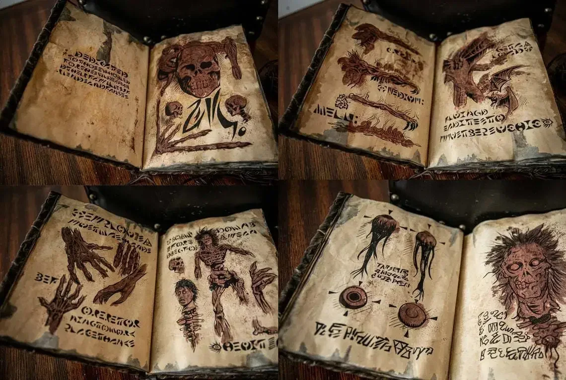 Vintage Necronomicon - Dark Ma - Vintage Collectible Books review and price