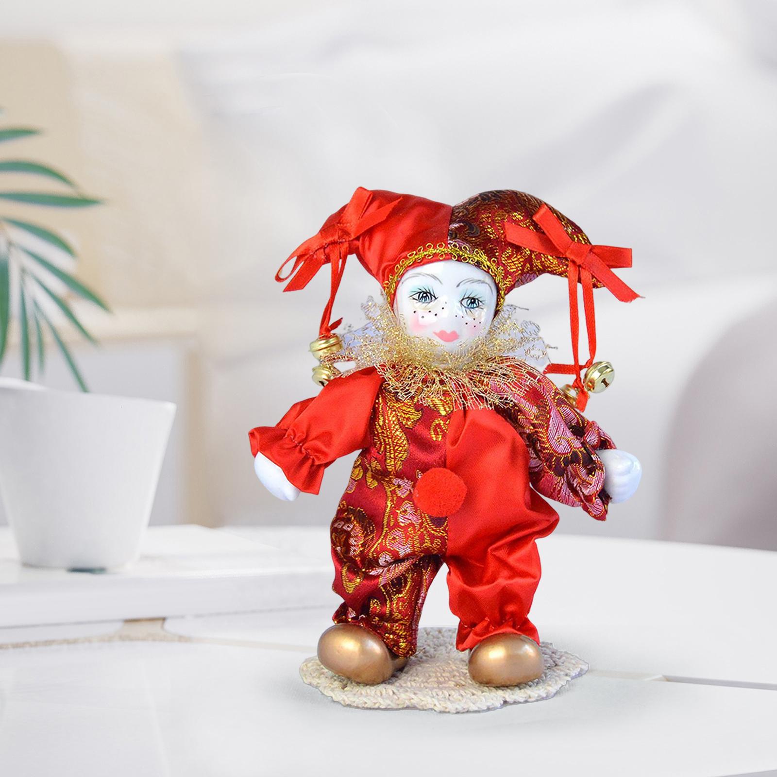 Vintage Harlequin Doll Antique - Vintage Collectible Clowns review and price