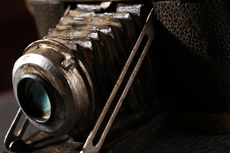 black Shabby Chic Camera Vinta - Collectible Vintage Cameras review and price