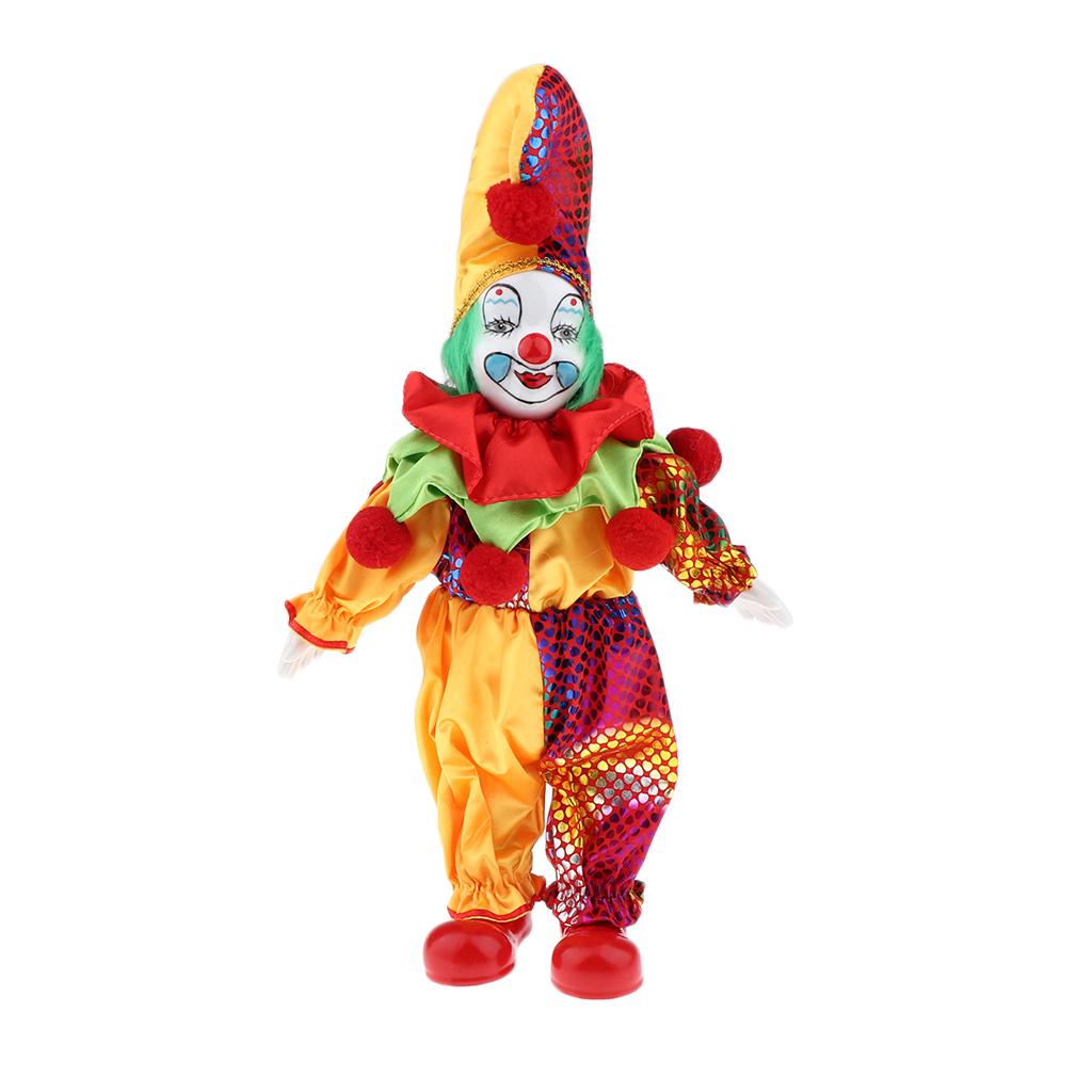 Antique Ceramic Clown Dolls Vi - Vintage Collectible Clowns review and price