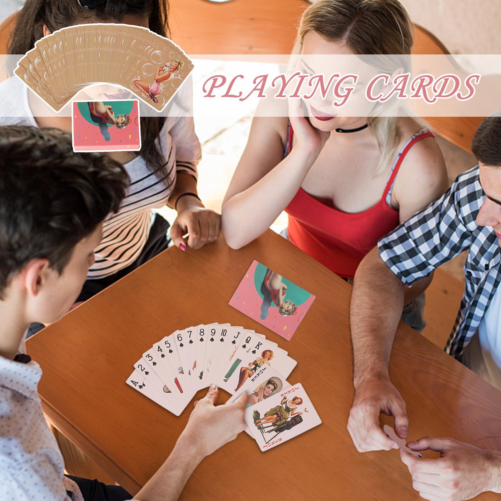 Vintage Deck Cards Retro Poker - Vintage Collectible Board Games review and price