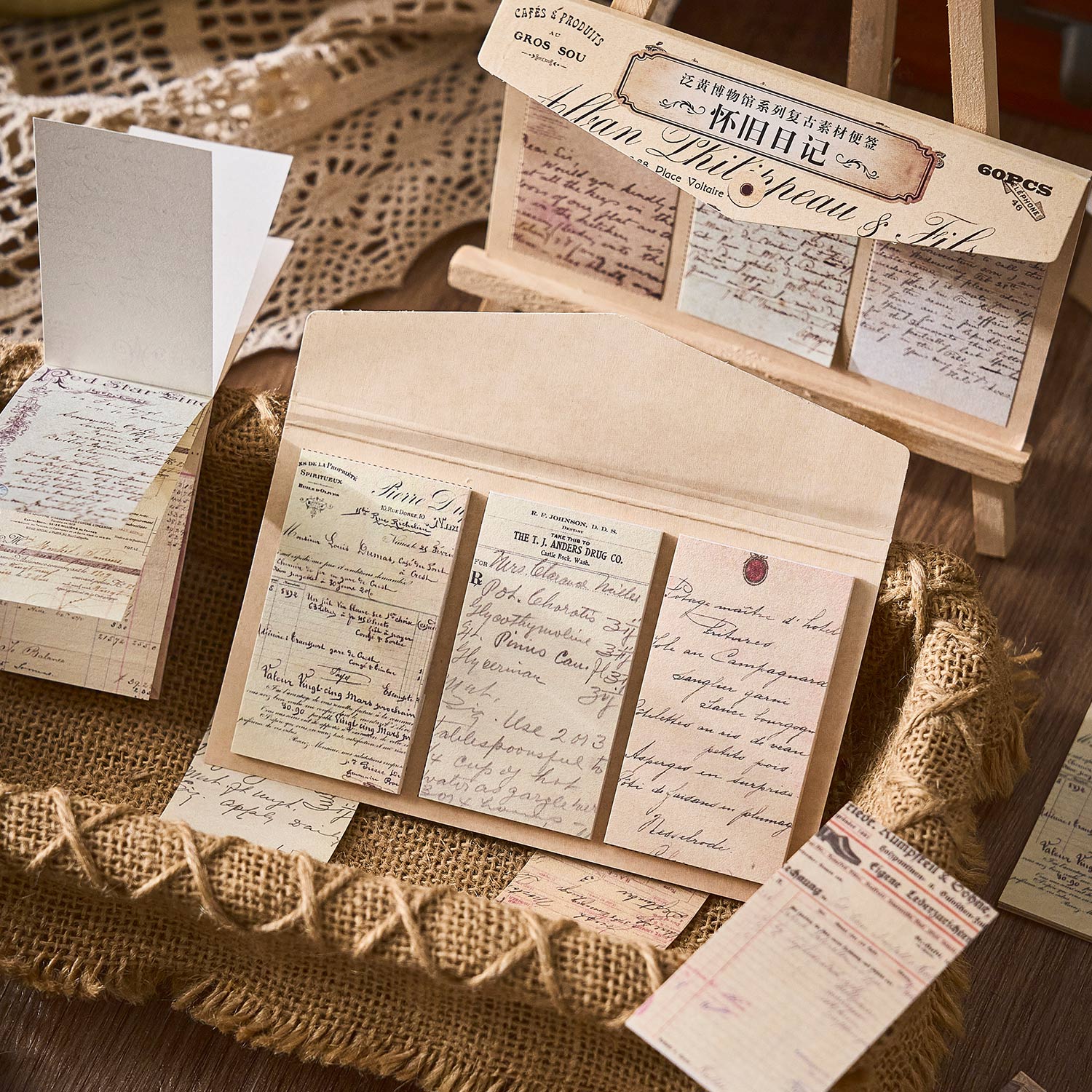 60pcs/pack Vintage Materials B - Vintage Collectible Books review and price