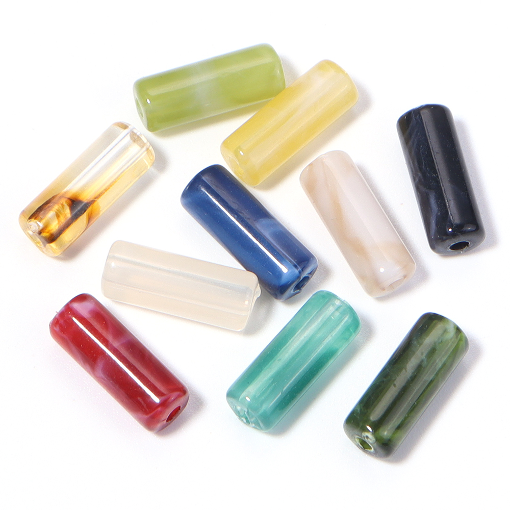 100pcs/lot Cylinder Acrylic Be - Vintage Jewelry Collection review and price