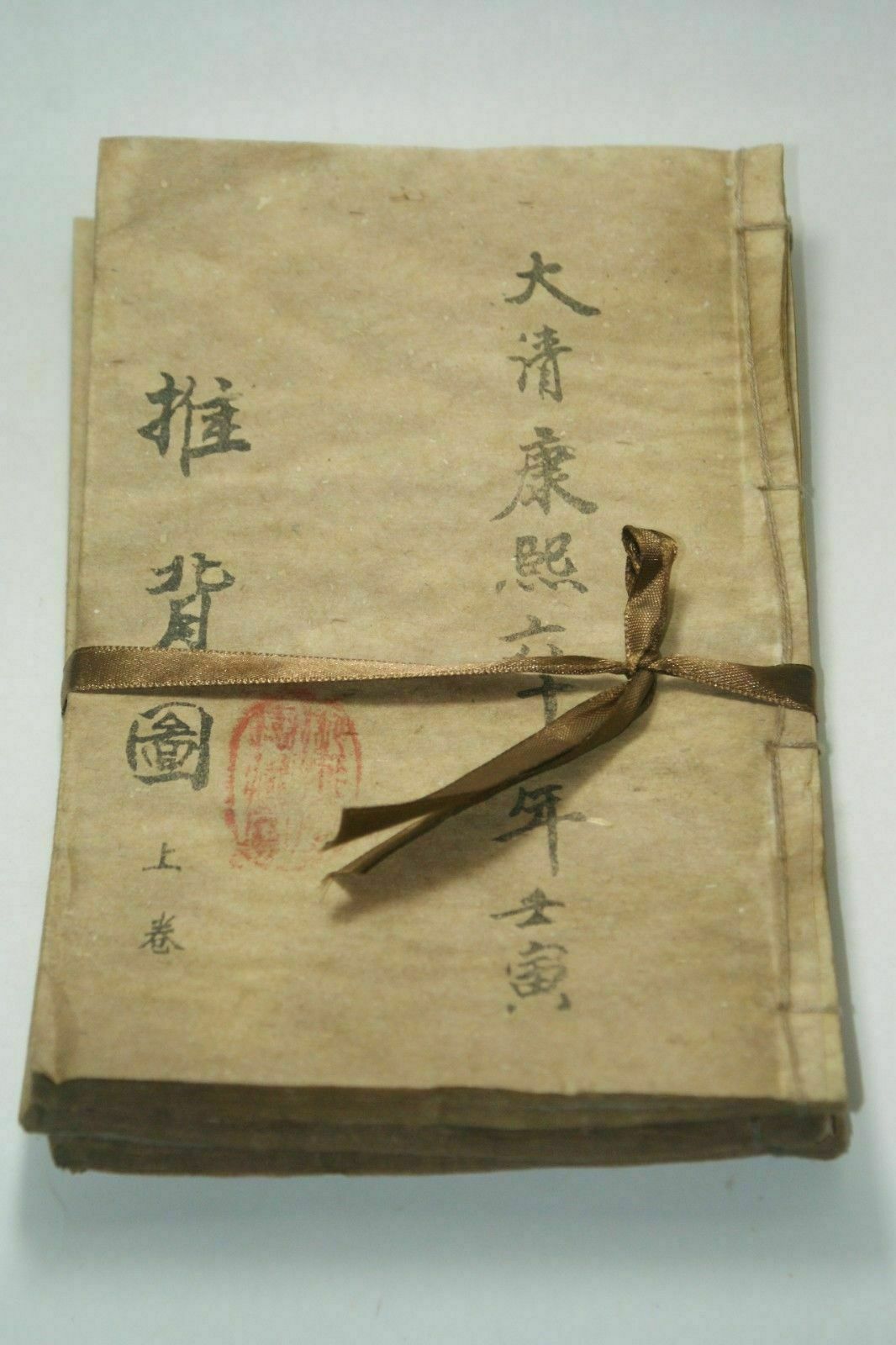 Hand-Painted Old Chinese Ancie - Vintage Collectible Books review and price