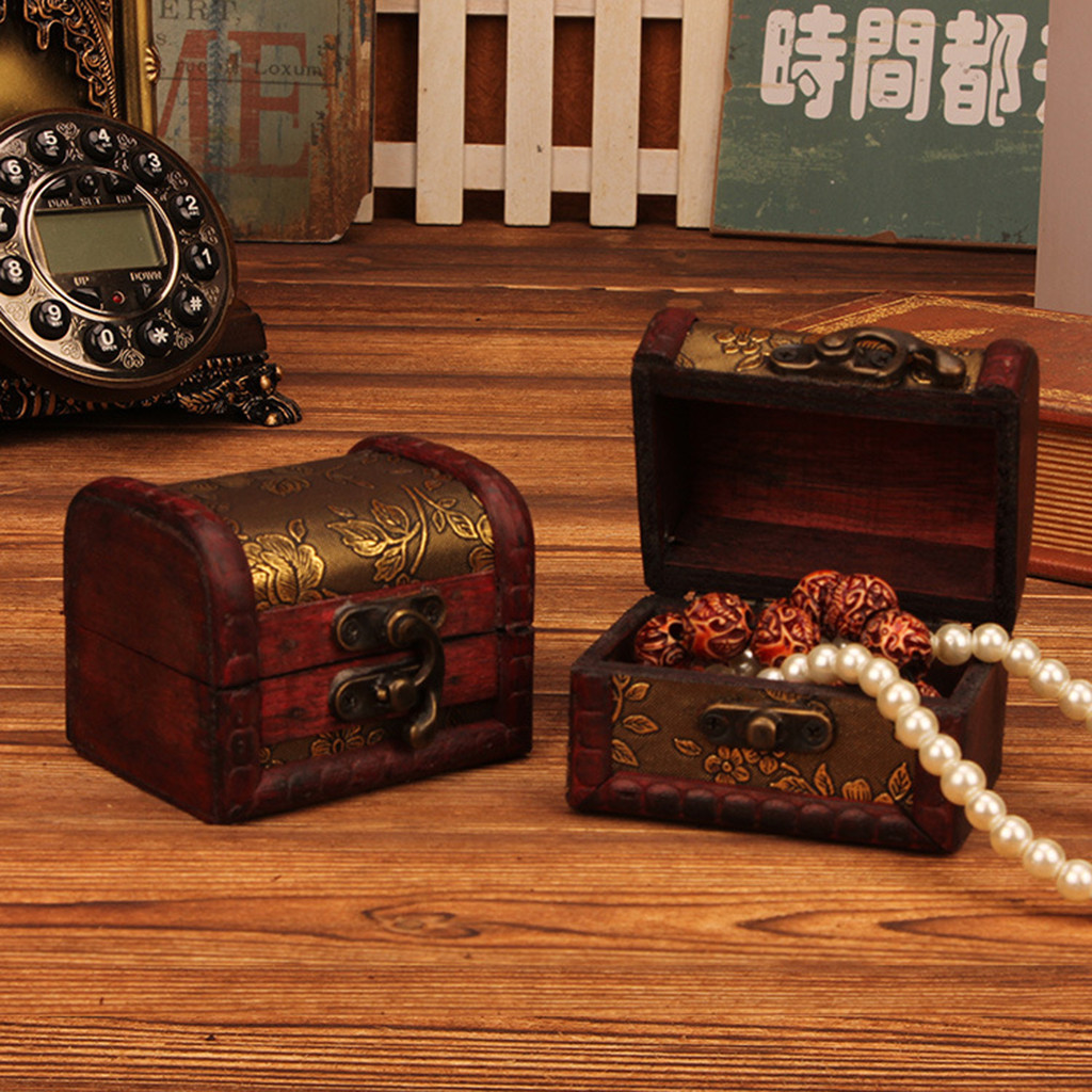 Chinese Style Vintage Wooden J - Vintage Jewelry Collection review and price