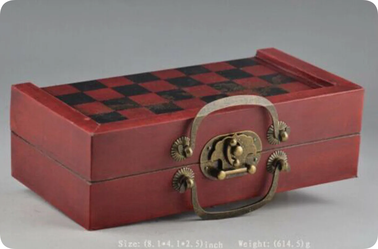Foldable Vintage Chess Set Boa - Vintage Collectible Board Games review and price