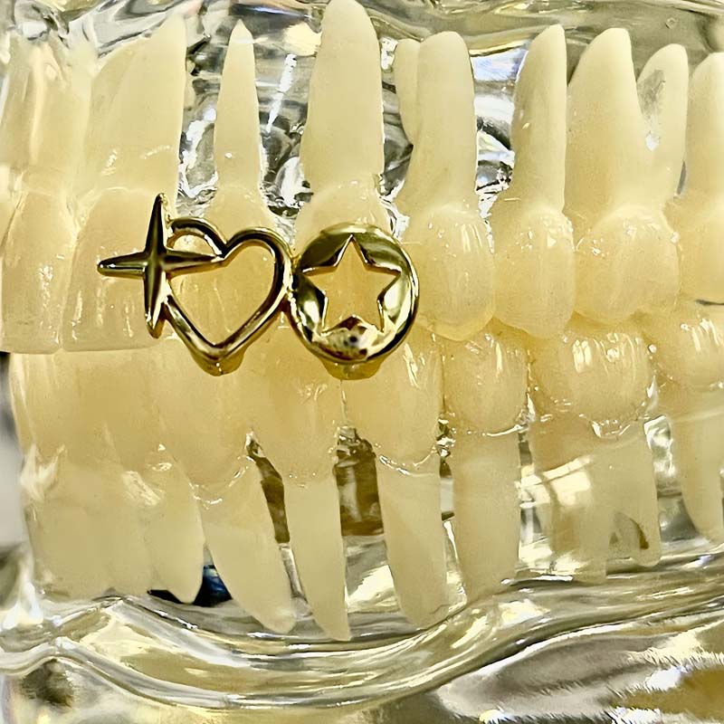 Punk Hip Hop Hollow Heart Teet - Vintage Jewelry Collection review and price