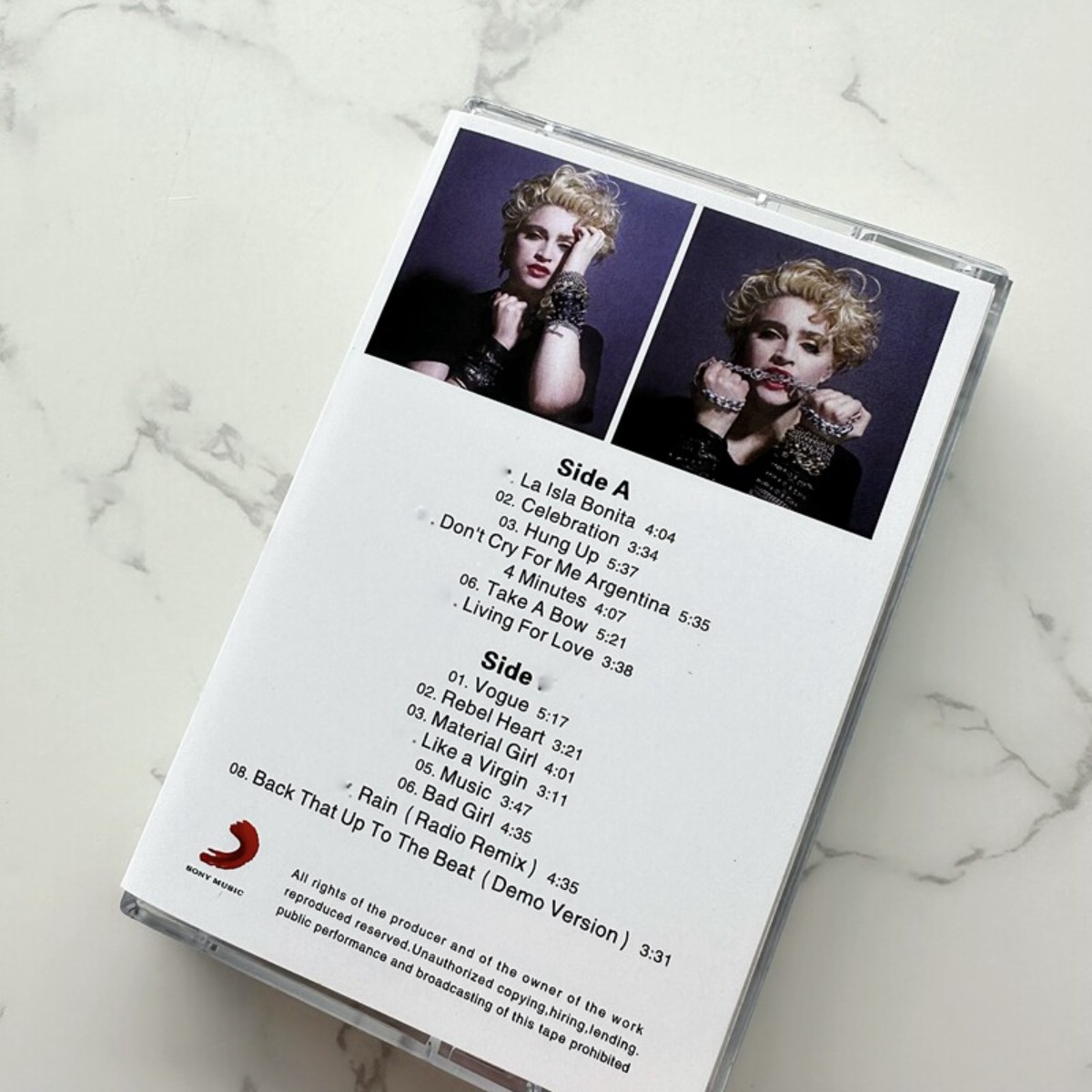 Madonna Classic Pop Music Cass - Vintage Collectible & Vintage Dolls review and price